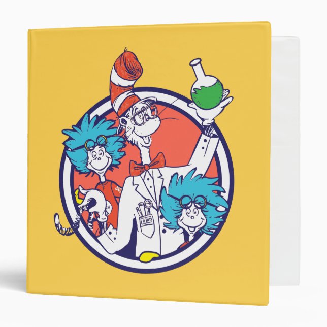 Classeur Chat dans le Casquette & Lab Tech One Lab Tech Two (Devant/Intérieur)