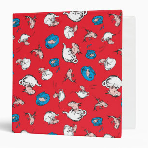 Classeur Chat dans le Chapeau Le Poisson Rouge Motif