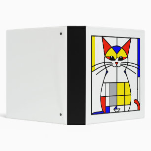 Classeur Chat de Mondrian