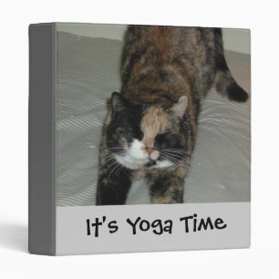 Classeur Chat de Yoga
