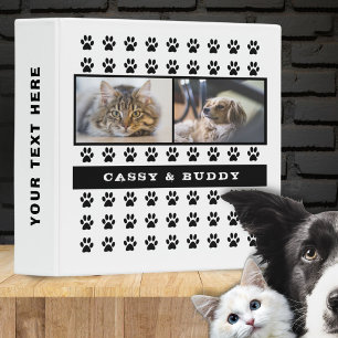 Classeur Chat et chien Animaux de compagnie Empreinte de pa