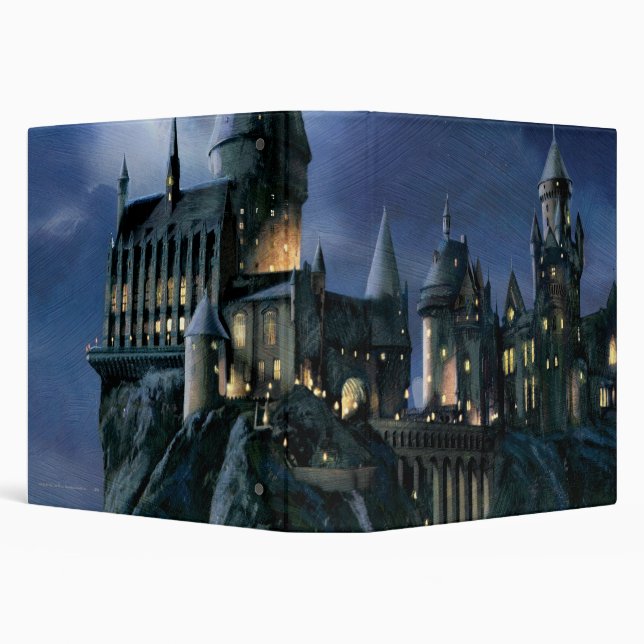 Classeur Château Harry Potter | Hogwares à lune (Arrière-plan)