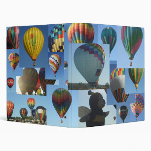 Classeur chaud de collage de photo de ballons à