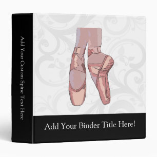 Classeur Chaussures d'orteil de pantoufles de ballet