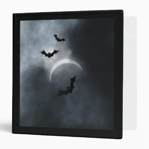 Classeur Chauve-Chauve-Halloween éffrayante À Eclipse