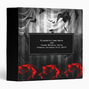 Classeur Chauves-souris et goth Rose