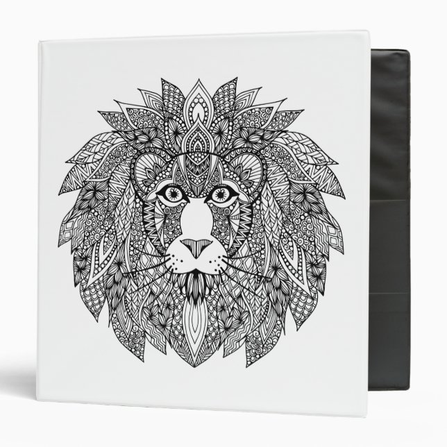 Classeur Chef inspiré 4 de lion (Devant/Intérieur)