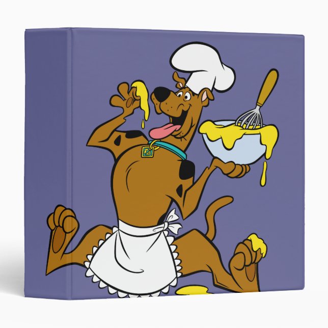 Classeur Chef Scooby Doo Thanksgiving (Devant/Côté)