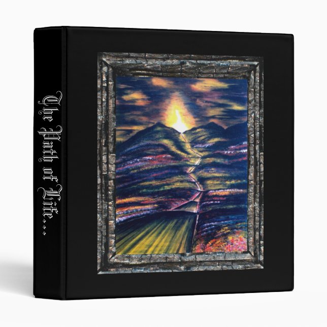 Classeur Chemin de vie (Devant/Côté)