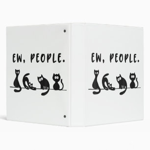 Classeur Chemise de chat noir drôles femmes nouvelles perso