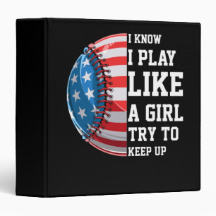 Classeur Chemises de softball pour filles