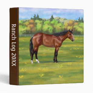 Classeur Cheval Brown Bay Quarter