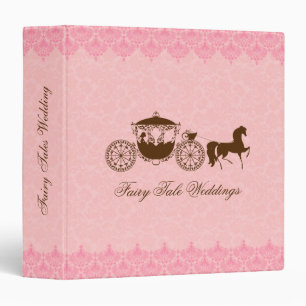 Classeur Cheval et transport Mariage rose et Brown