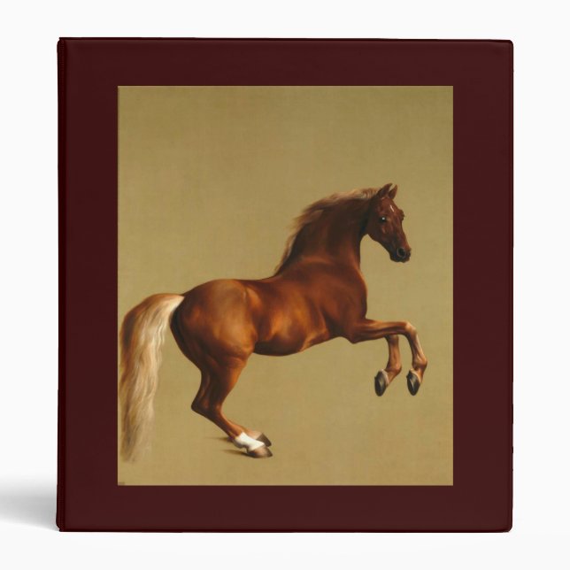 CLASSEUR CHEVAL ROUGE (Devant)