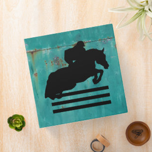 Classeur Cheval Show Chasseur Jumper Silhouette