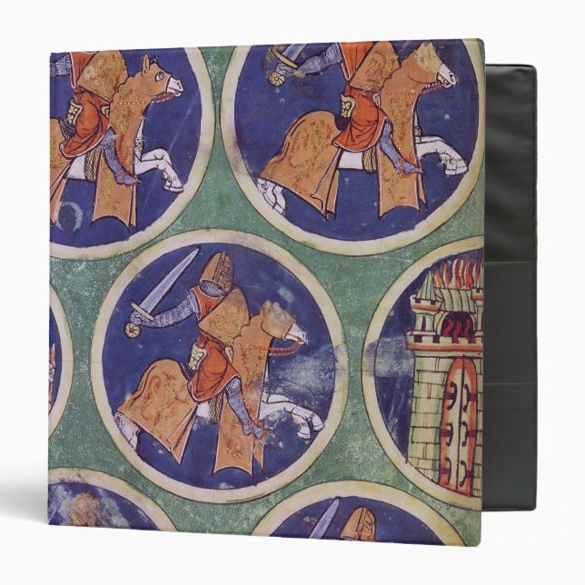 Classeur Chevaliers de Mme 3516 fol.217v cinq (Devant/Intérieur)