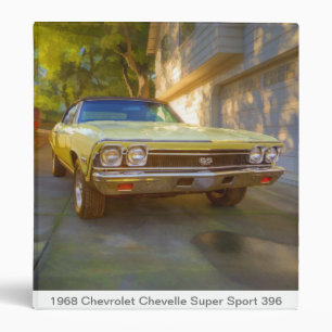 CLASSEUR CHEVROLET 1968 CHEVELLE SOLIDES SOLUBLES 396