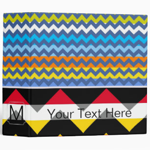 Classeur Chevron moderne Zigzag 4