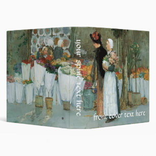 Classeur Chez le fleuriste par Childe Hassam, Vintage Fine