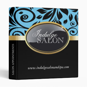 Classeur chic de rendez-vous de salon et de spa
