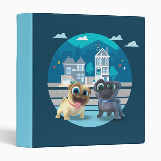Classeur Chien Chien Pal | Laisser la mission commencer (Devant/Côté)