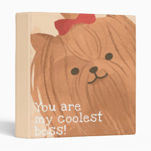 Classeur Chien mignon