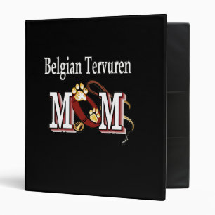 Classeur Chien Tervuren de Belgique MOM