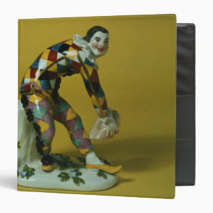 Classeur Chiffre de Meissen du harlequin, c.1750