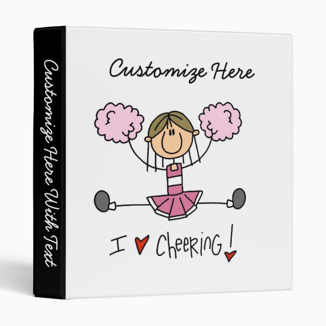 Classeur Chiffre rose T-shirts et cadeaux de bâton de (Devant/Côté)
