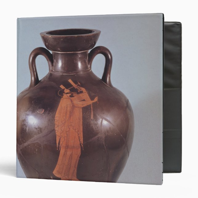 Classeur Chiffre rouge amphora de grenier (Devant/Intérieur)