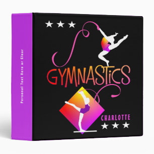 Classeur Chiffres de gymnaste Filles mignonnes Gymnastique