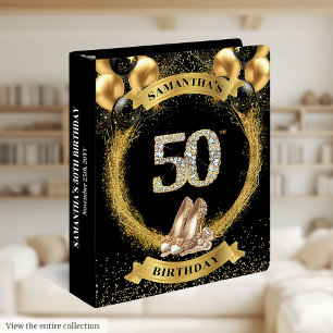 Classeur Chiffres Diamant Album 50e Anniversaire Ballon Dor