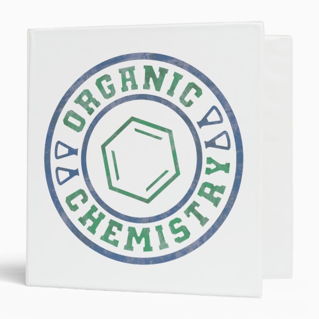 Classeur Chimie organique (Devant/Intérieur)