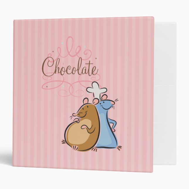 Classeur Chocolat (Devant/intérieur)