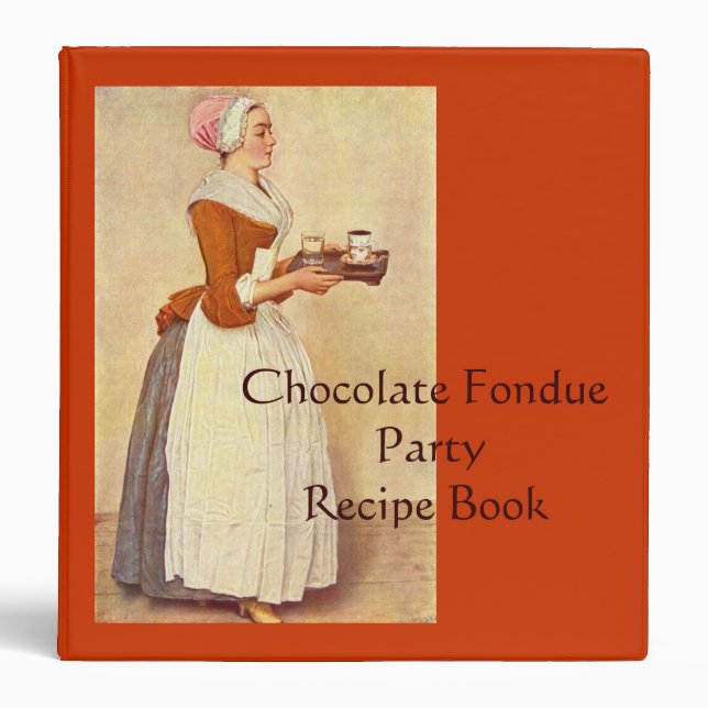 CLASSEUR CHOCOLAT FONDUE PARTY RECEPE BOURG (Devant)