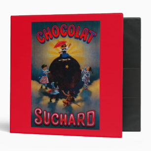 Classeur Chocolat Suchard Poster Vintage Europe