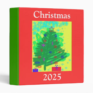Classeur Christmas 2025 -  3 ring binder
