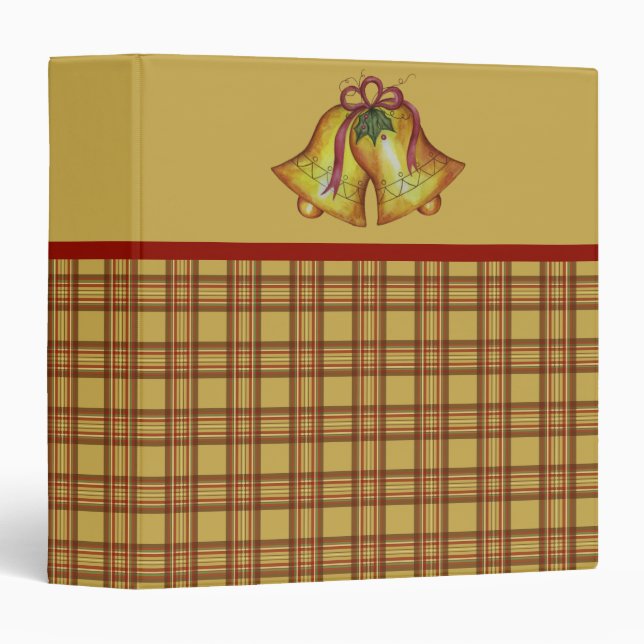 Classeur Christmas Bells (Devant/Côté)