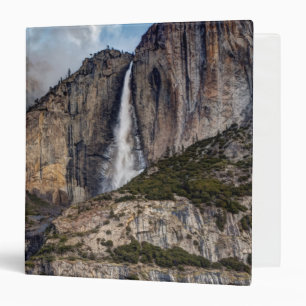 Classeur Chute de Yosemite vue panoramique, Californie