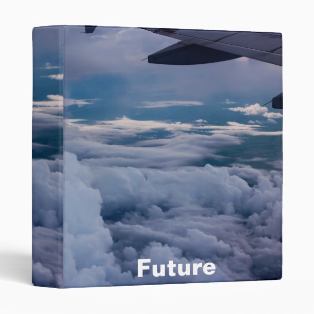 Classeur Ciel avec la future conception 1" de couverture (Devant/Côté)