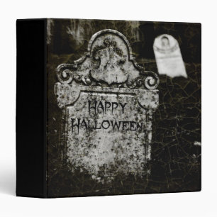 Classeur Cimetière déplaisant heureux 1,5" de Halloween