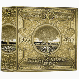 Classeur cinquantième Anniversaire d'or