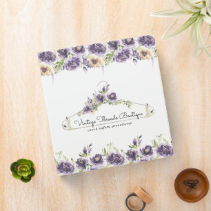 Classeur Cintre de la Boutique Florale Procédures de sécu