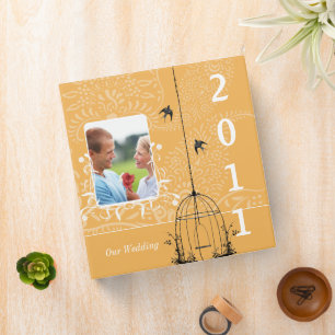 Classeur Cire d'abeille Cage d'oiseaux Votre Wedding planne