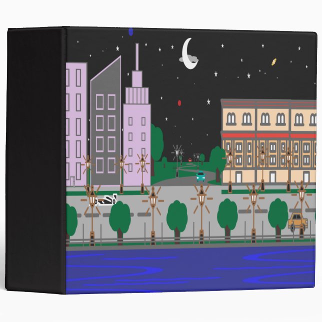 Classeur Cité de Nuit (Devant/Côté)
