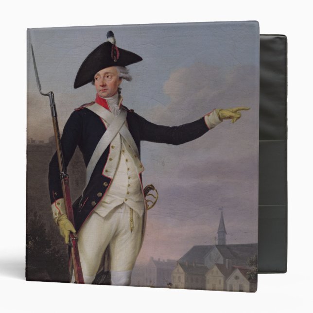 Classeur Citoyen Nau-Deville dans l'uniforme de garde (Devant/Intérieur)