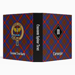 Classeur Clan Carnegie Tartan