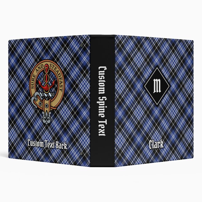 Classeur Clan Clark Tartan (Arrière-plan)