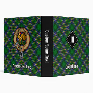 Classeur Clan Cockburn Tartan