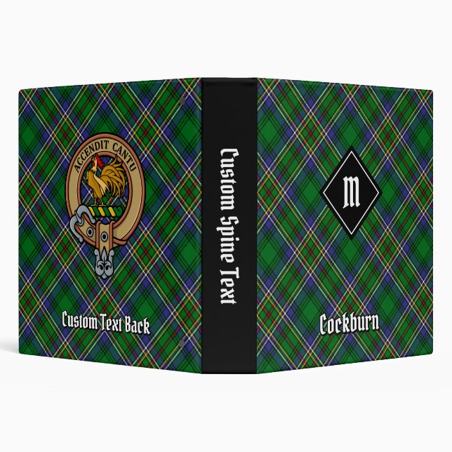 Classeur Clan Cockburn Tartan (Arrière-plan)